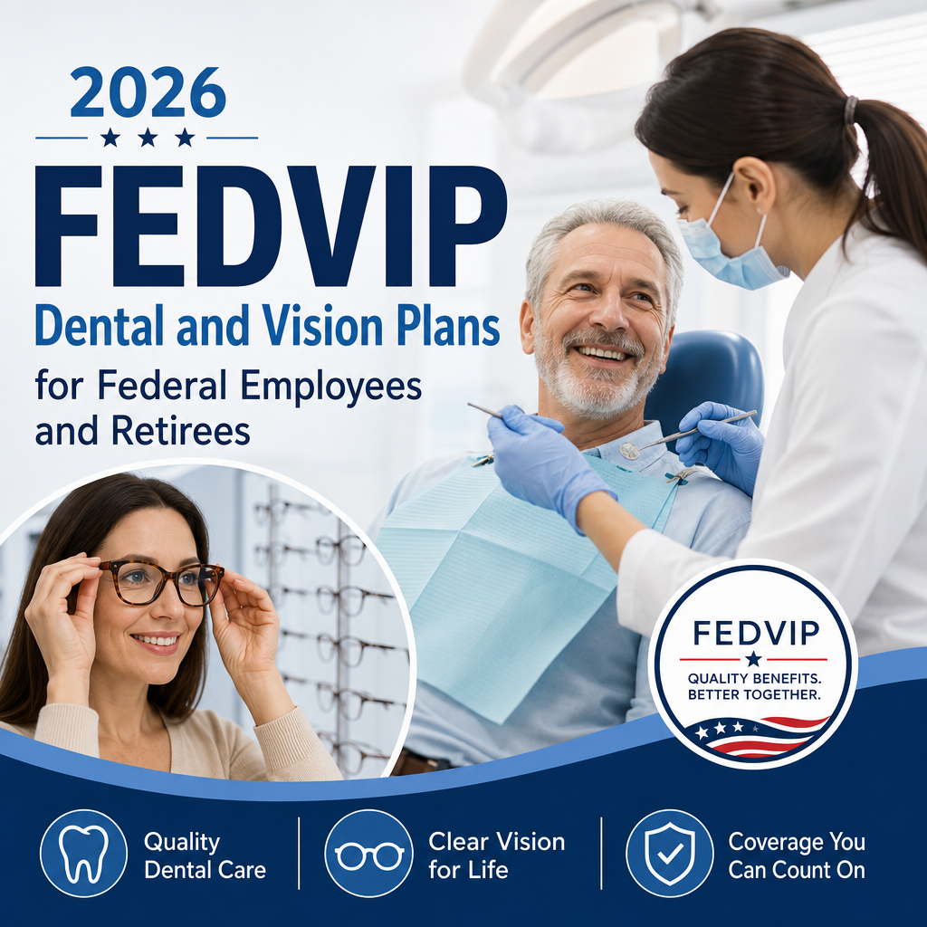 2026 FEDVIP dental and vision plans for federal employees and retirees with quality care and reliable coverage