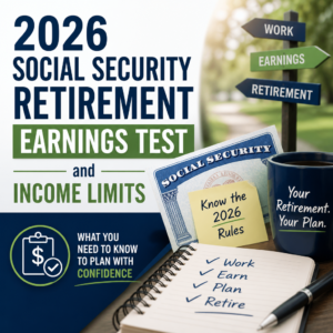 2026 Social Security retirement earnings test and income limits guide for retirement planning