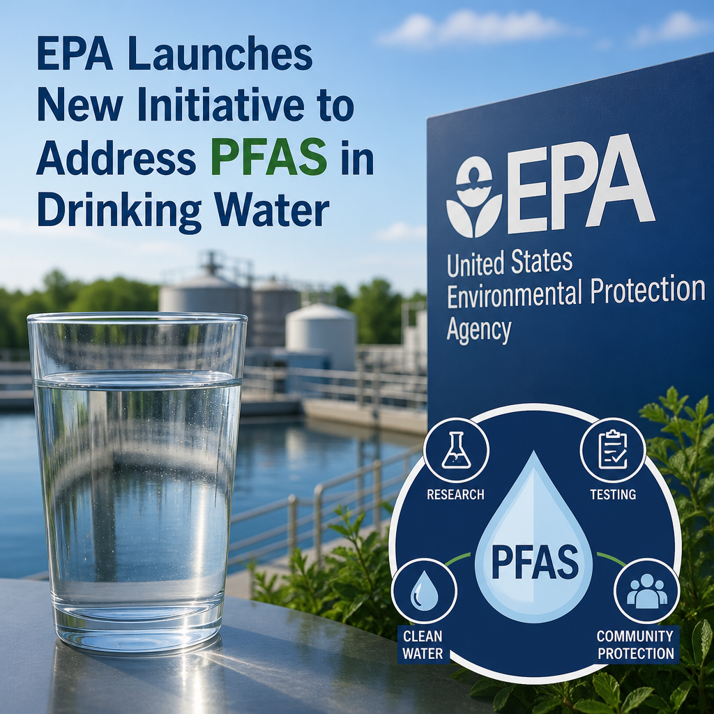 EPA initiative to address PFAS contamination in drinking water for community protection